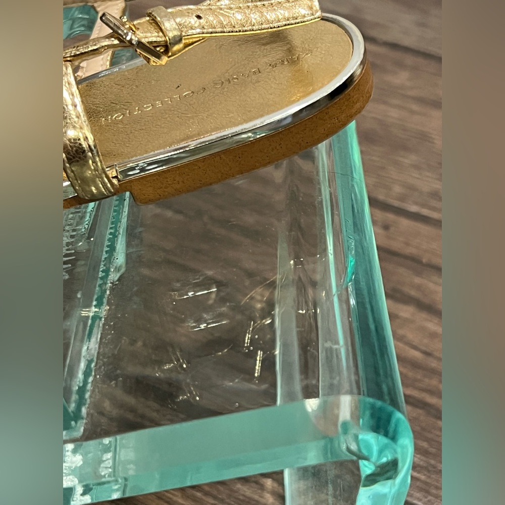 Zara Basic Collection Gd Sandals - image 8